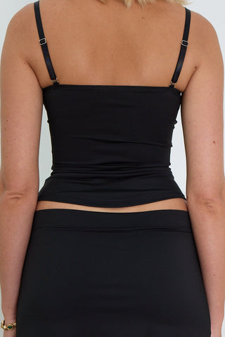 CORSET TOP black