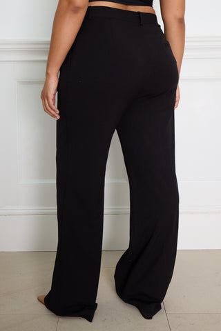 TAILORED PANT black
