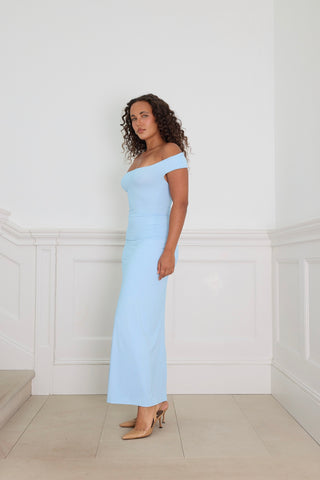 CONTOUR TOP powder blue