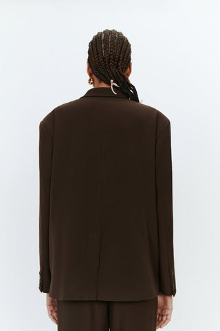 TAILORED PANTS CHOCOLATE