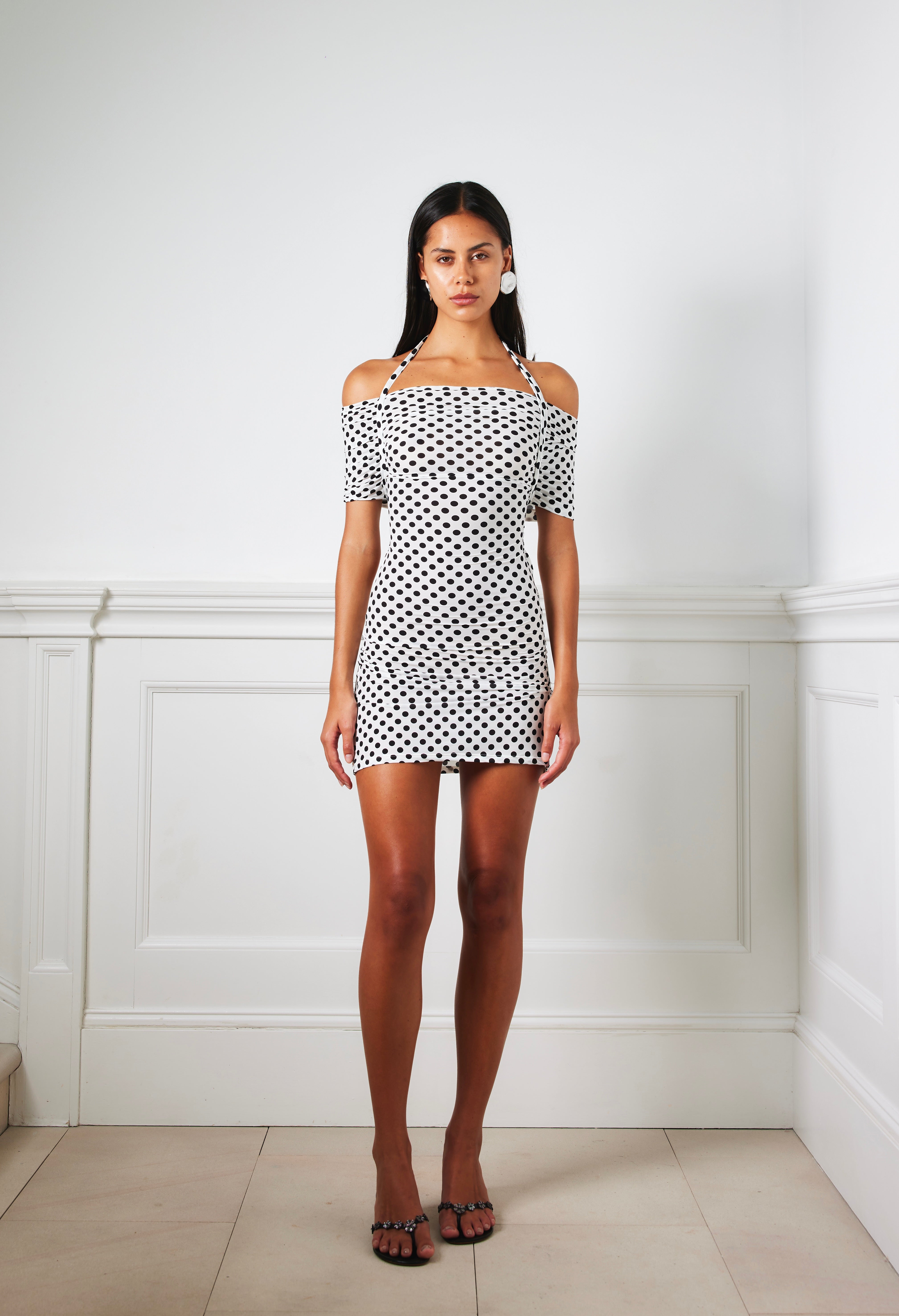 MINI DRESS polka dot Winchester Studios MINI DRESS polka dot Winchester Studios