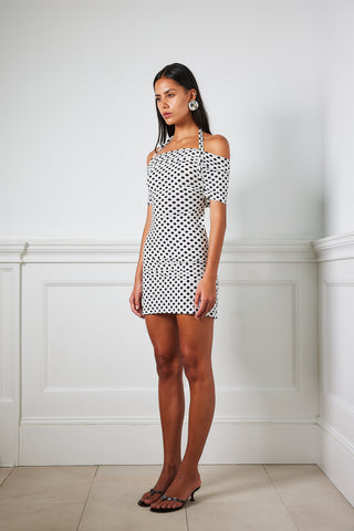 Polka Dot Mini Dress
