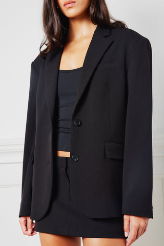 OVERSIZED BLAZER BLACK